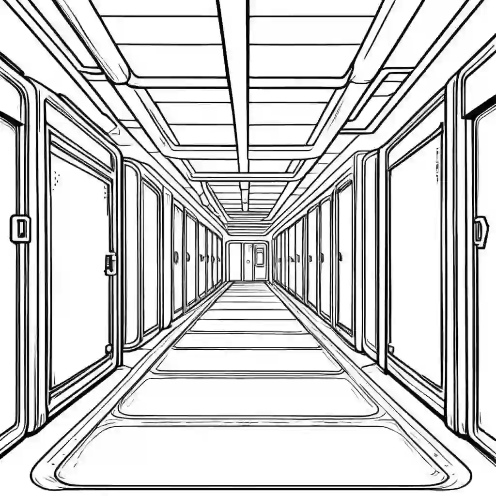 Underground Bunkers coloring pages